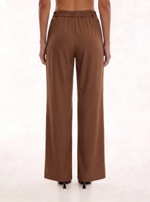 P 871 - High Waist Wide Leg Trousers