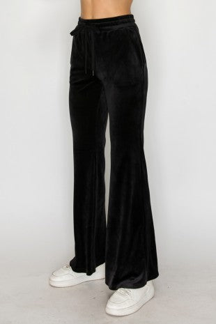 SET 117 - Slim Fit Velour Pants