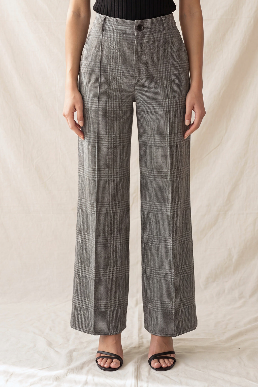 P 876 - Wide Leg Trouser Pants