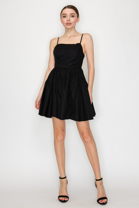 CD 3651 - Cutout Fit & Flare Dress