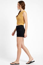 CT 2852 - Sleeveless Knit Crop Top