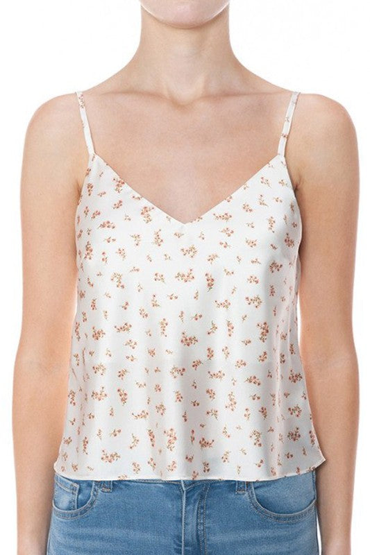 DT 1872 - Satin V Neck Cami