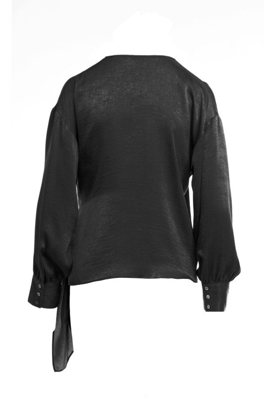 DT 1829 - Neck Wrap Blouse