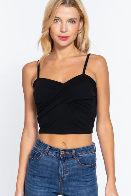 CT 2670 - Front Twisted Cami Top