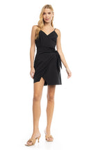 DD 1366 - Side Tie Mini Dress