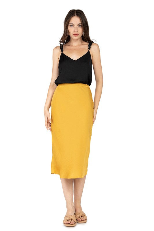 SKT 972 - Bias Midi Skirt