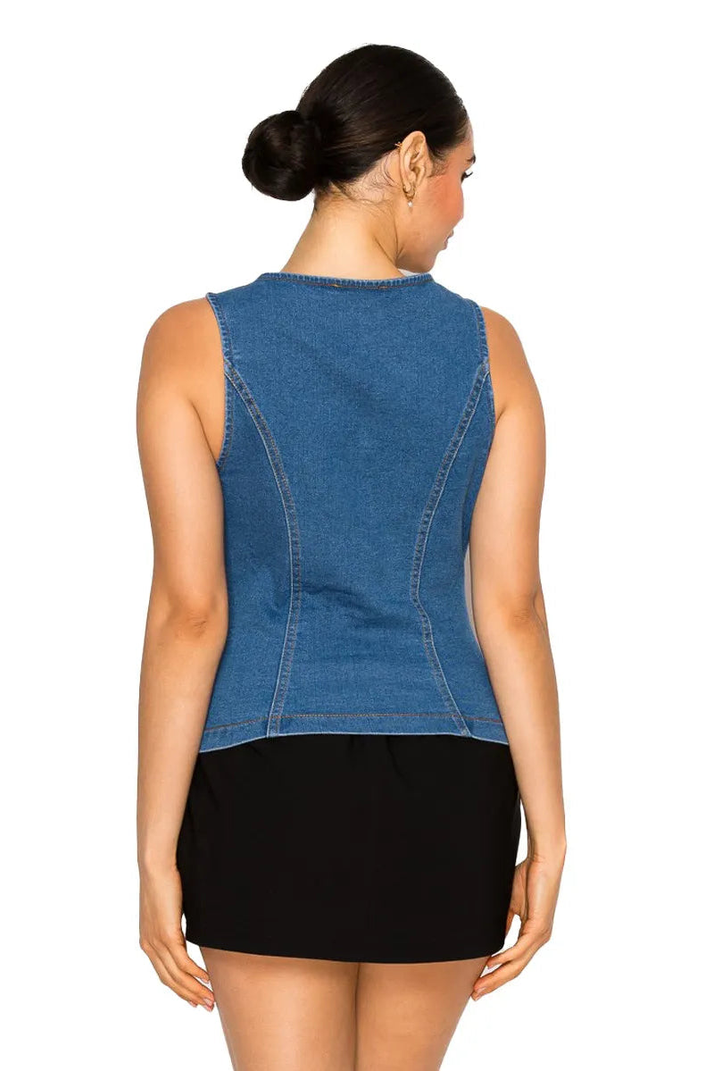 CT 2789 - Denim Vest