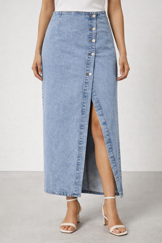 SKT 1031 - Denim Skirt