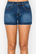 SHT 195 - Clean Hem Denim Shorts