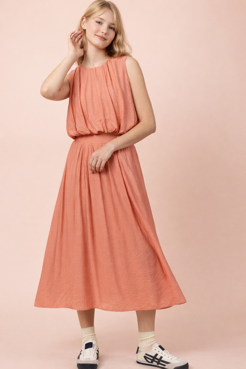 SET 119 - Bubble Midi Skirt