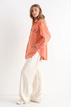 JCT 005 - Fleece Shirt Jacket