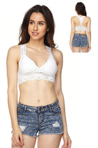 DT 1667 - Lace Bralette with Removable Pads
