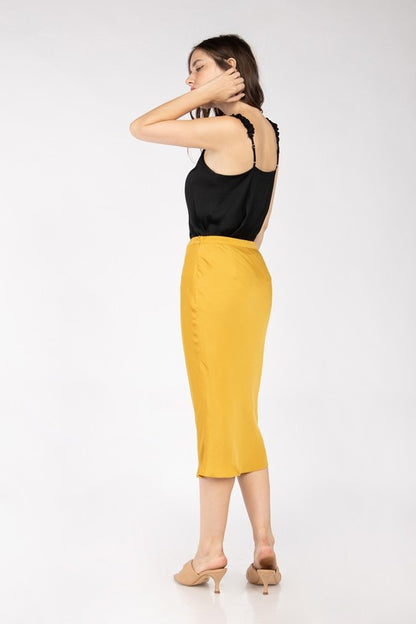 SKT 972 - Bias Midi Skirt