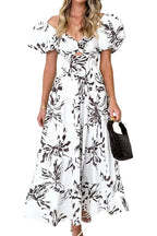 PS 005 - Puff Sleeve Maxi Dress