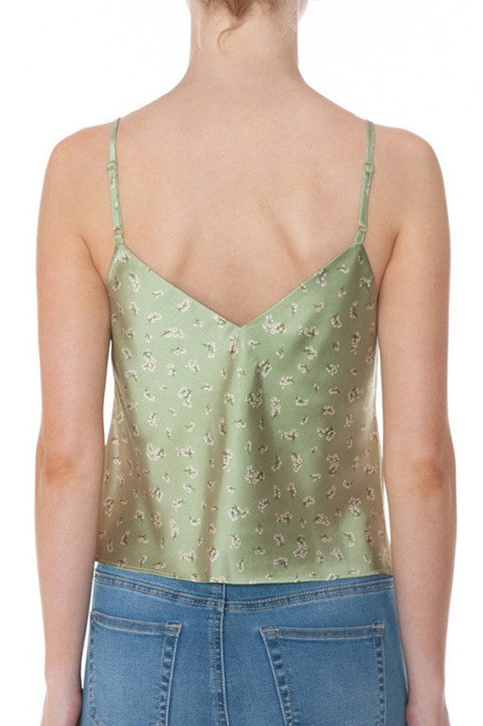 DT 1872 - Satin V Neck Cami