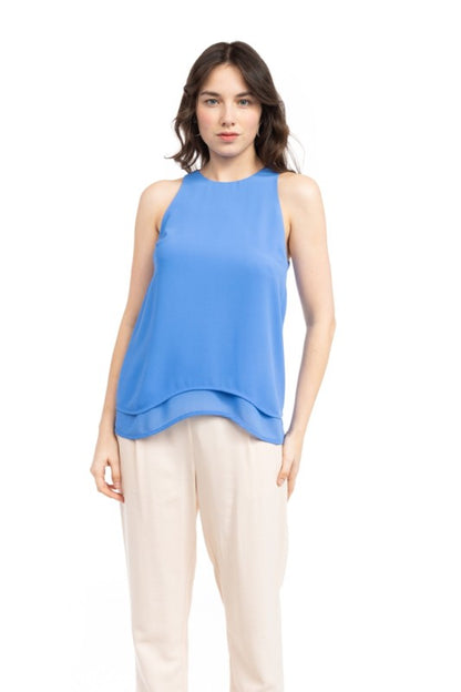 CT 2796 - High Neck Layer Top