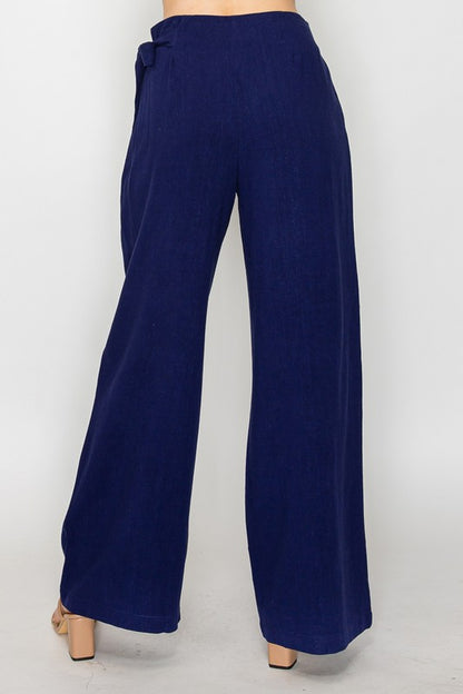 SET 019 - Side Zip High Waist Pants