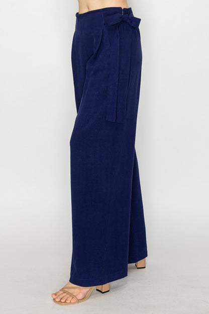 SET 019 - Side Zip High Waist Pants