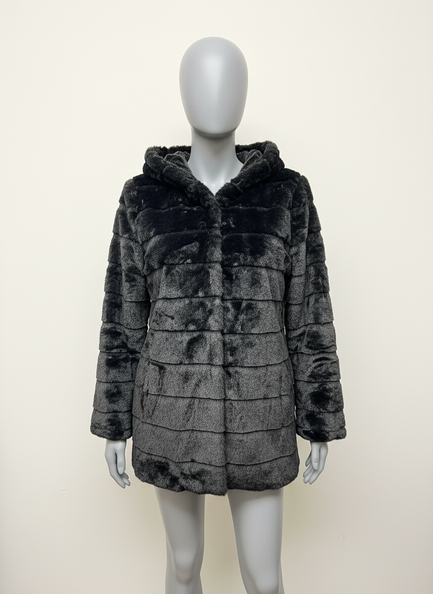 JCT 025 - Button Down Fur Coat
