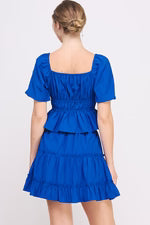 SET 066 - Elastic Puff Sleeve Top