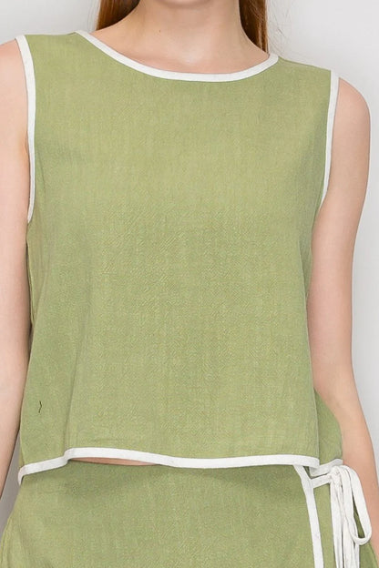 SET 074 - Contrast Binding Top