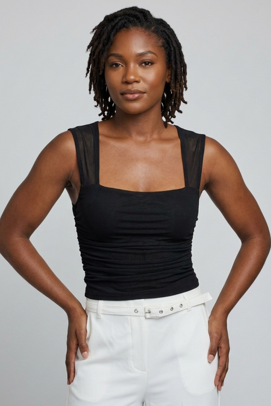 CT 2821 - Mesh Tank Top