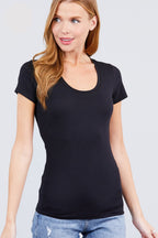 PS 032 - Short Sleeve Jersey Cotton Top