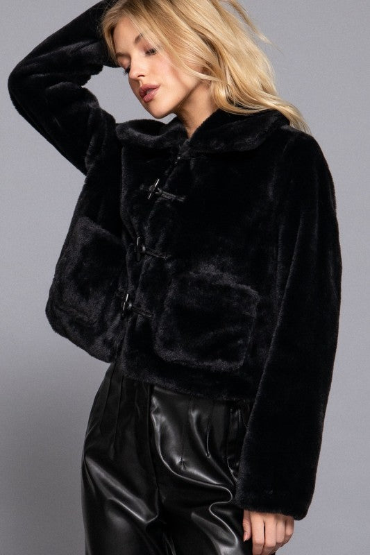 JCT 022 - Fur Duffle Jacket