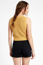 CT 2852 - Sleeveless Knit Crop Top