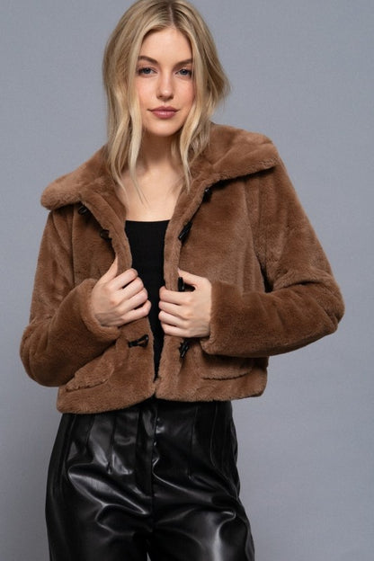 JCT 022 - Fur Duffle Jacket