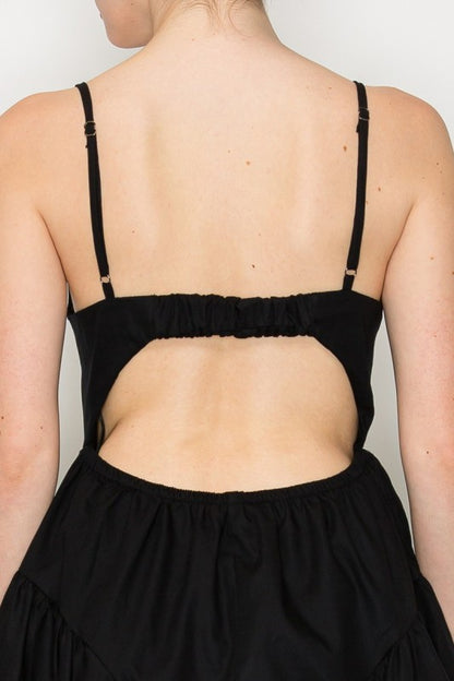 CD 3651 - Cutout Fit & Flare Dress