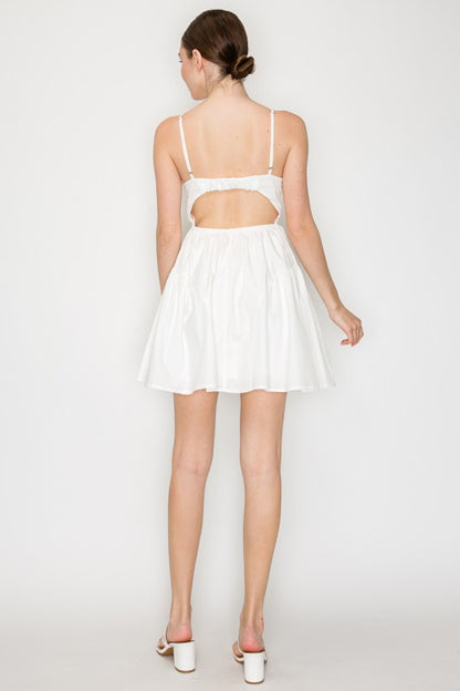 CD 3651 - Cutout Fit & Flare Dress