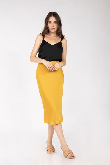 SKT 972 - Bias Midi Skirt