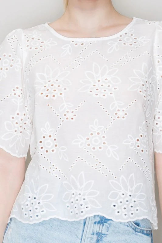 DT 1866 - Round Neck Top