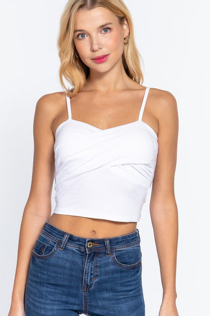 CT 2670 - Front Twisted Cami Top