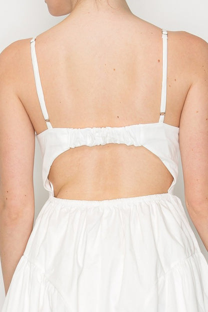 CD 3651 - Cutout Fit & Flare Dress