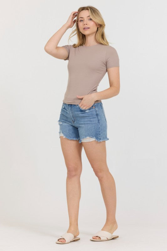 CT 2780 - Stretchy High Neck Tee