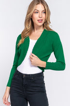 SWT 011 - Scallop Finish Bolero Sweater