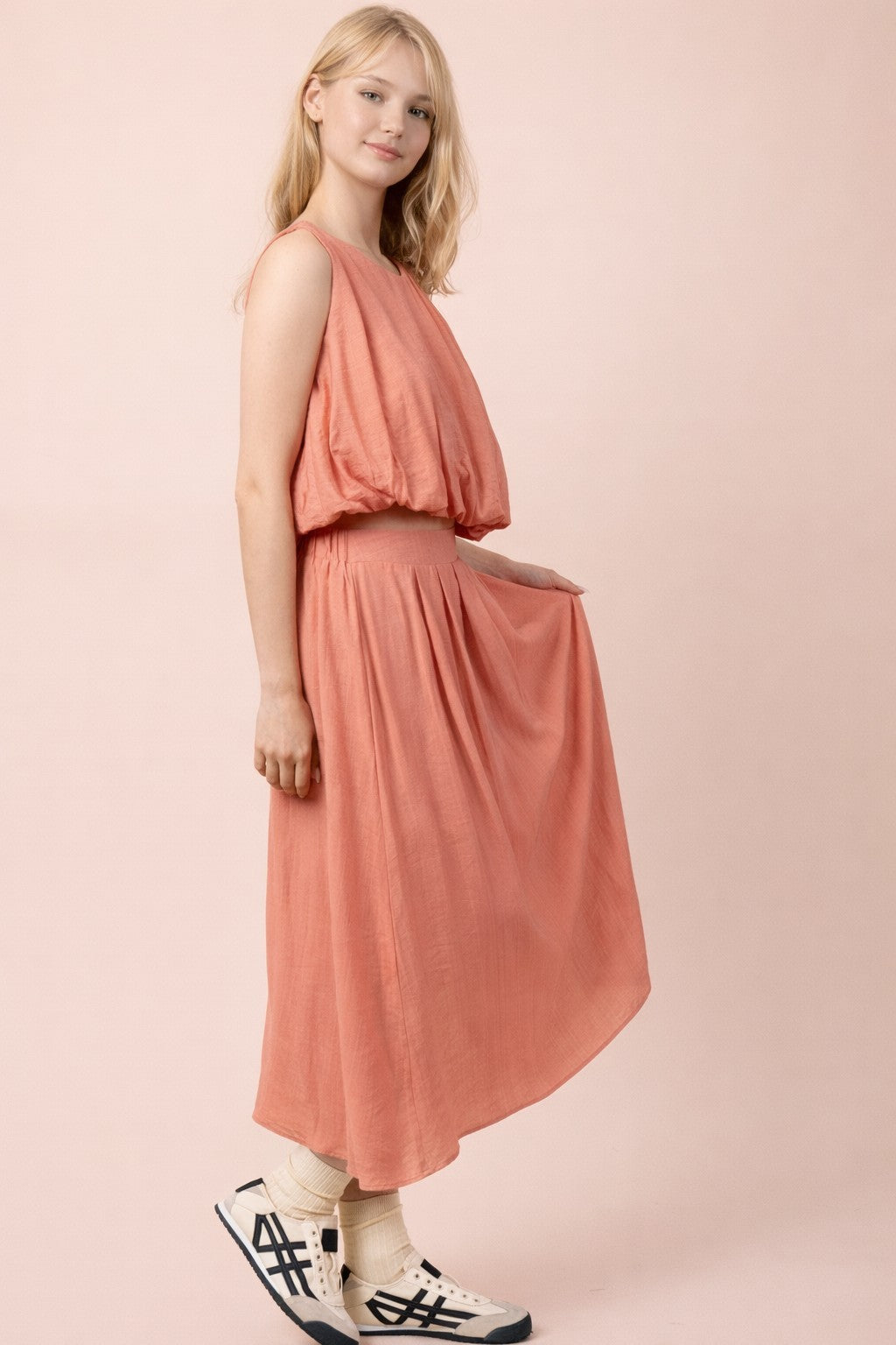 SET 119 - Bubble Midi Skirt