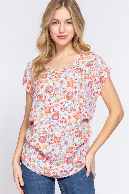 CT 2756 - Short Dolman Sleeve Top